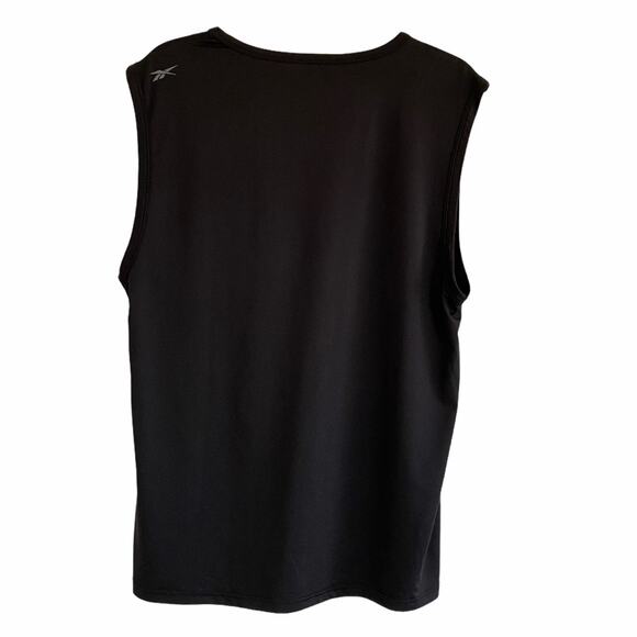Reebok Mens Performance Muscle Tank Black Size Large - Picture 2 of 11